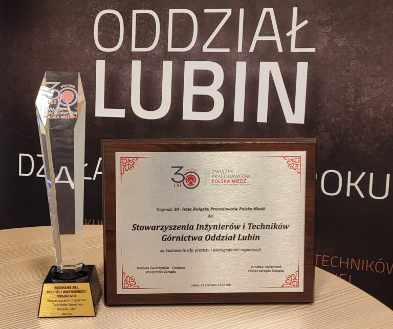 SITG Oddział Lubin nagrodzony!