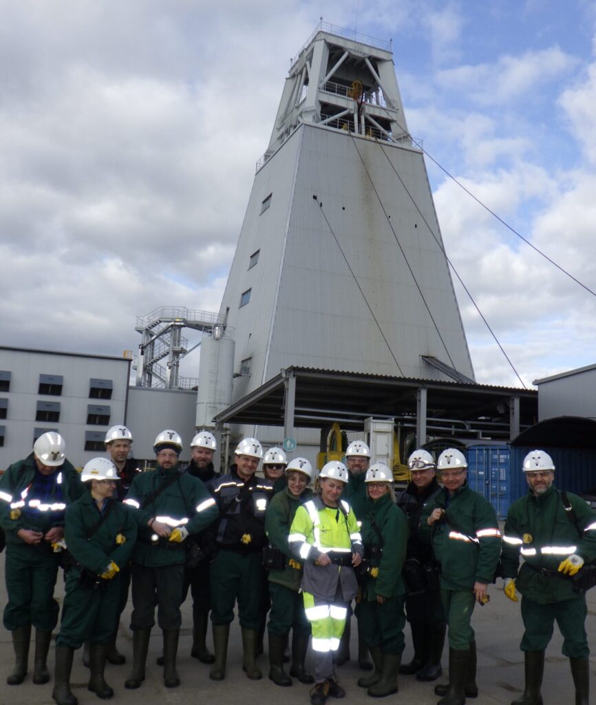 Członkowie SITG Centrala ponownie z wizytą na terenie obiektu szyb GG-1